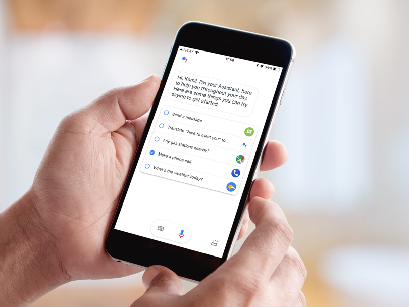 Voice Assistant- slide 1