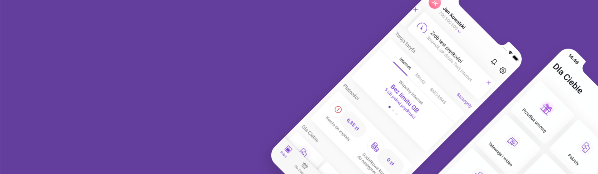 Interface of Play 24 - an account management app
