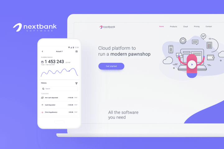 Nextbank - our Angular app development project