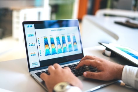 A man developing data science solutions