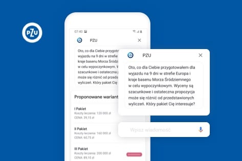 PZU - our custom app solution