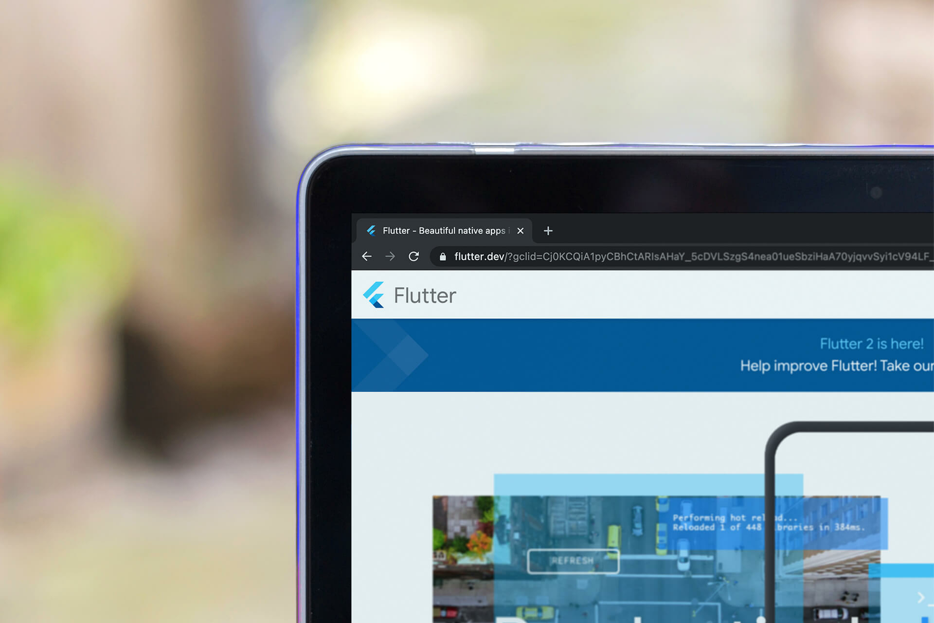 Flutter 2.0 update relesead