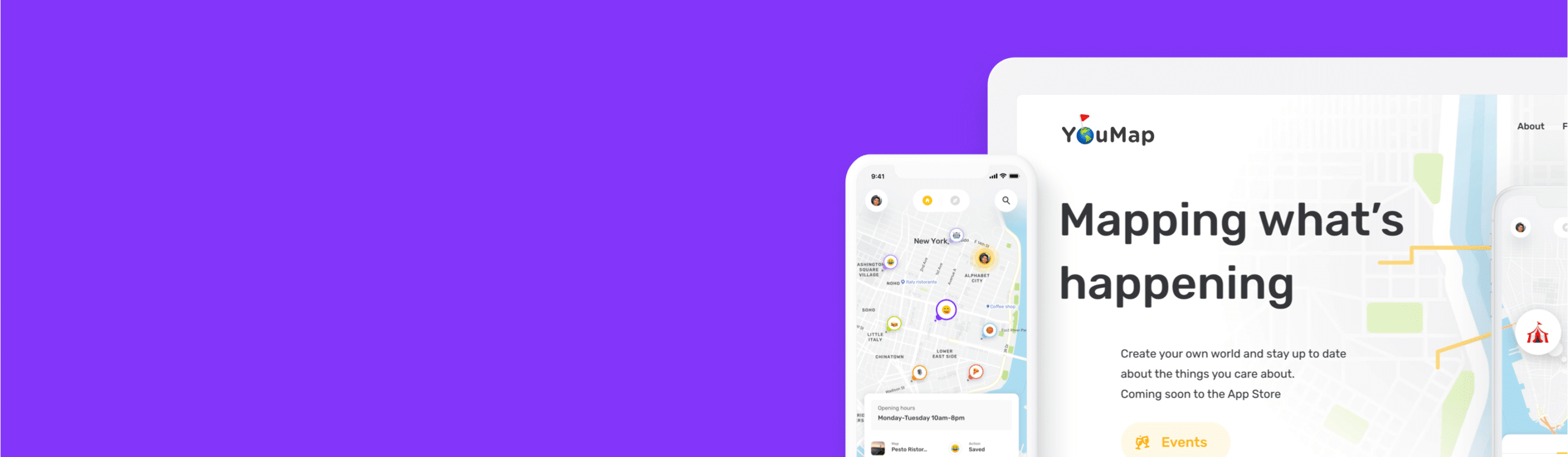 YouMap - network mapping app