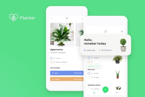 Planter - our AI-based plant care app