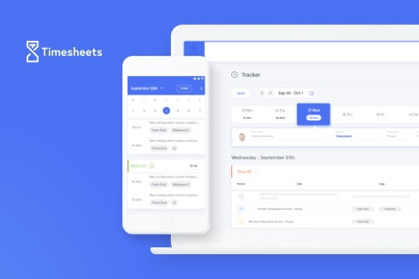 Timesheets - our time-tracking app solution