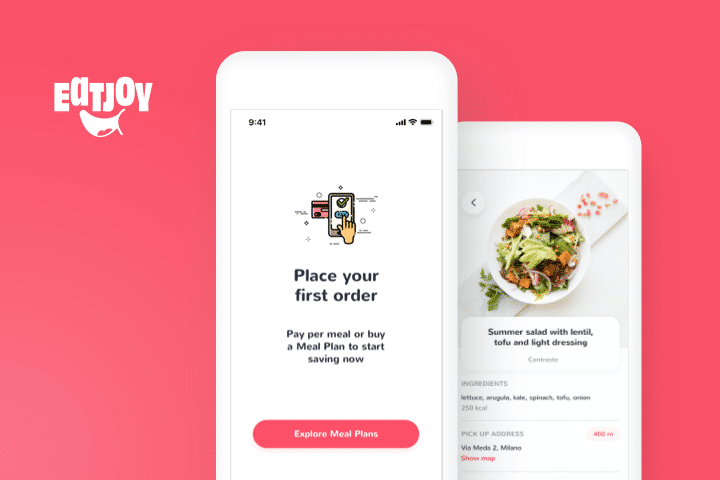 Eat&Joy - our food delivery app development solution