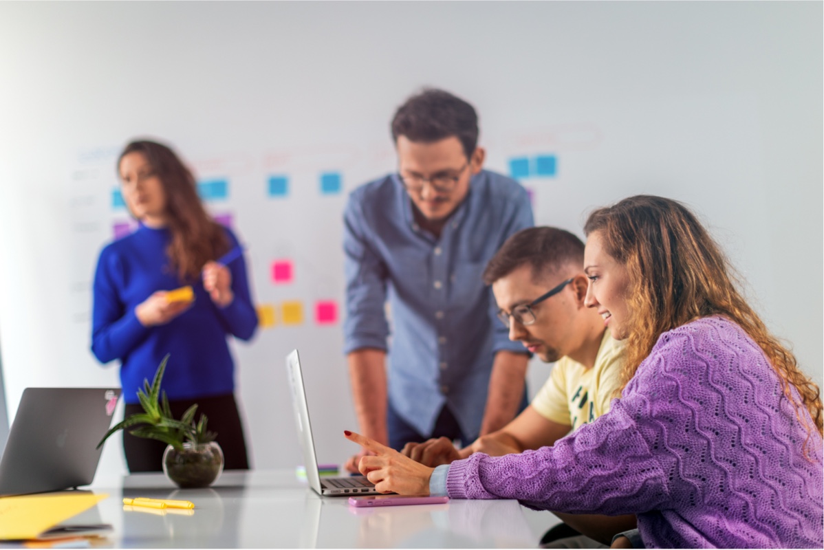 Our design team at work