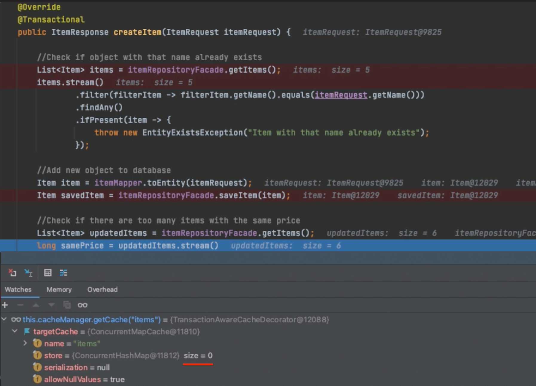 Java - Caching Inside Transactions with Spring | Miquido Blog