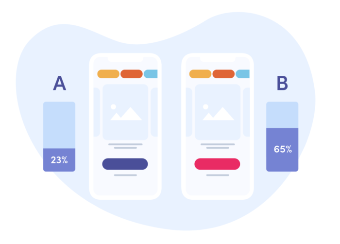 A/B tests - a quantitative UX research method