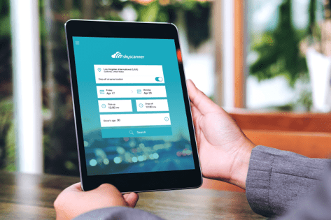Skyscanner dashboard