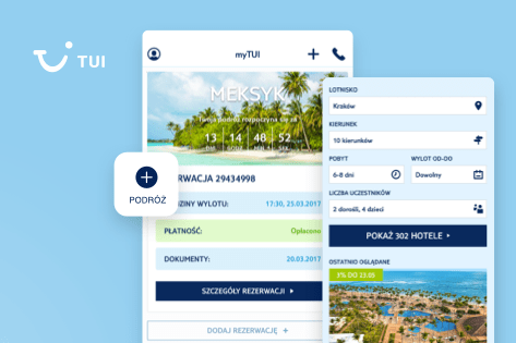 TUI - our travel app development solution