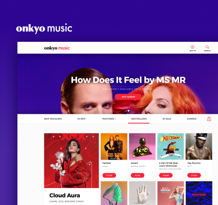 Onkyo Music - Miquido Portfolio