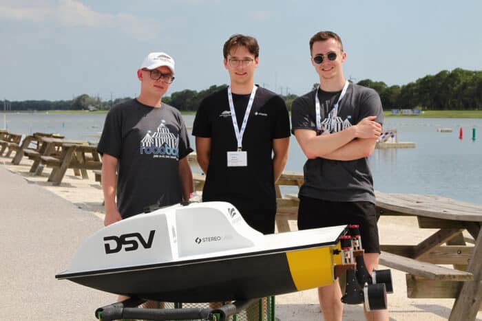 Miquido sponsors the AGH Team to build an Autonomous Solar Boat, ROBUR