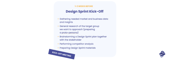 Design Sprint Kick Off