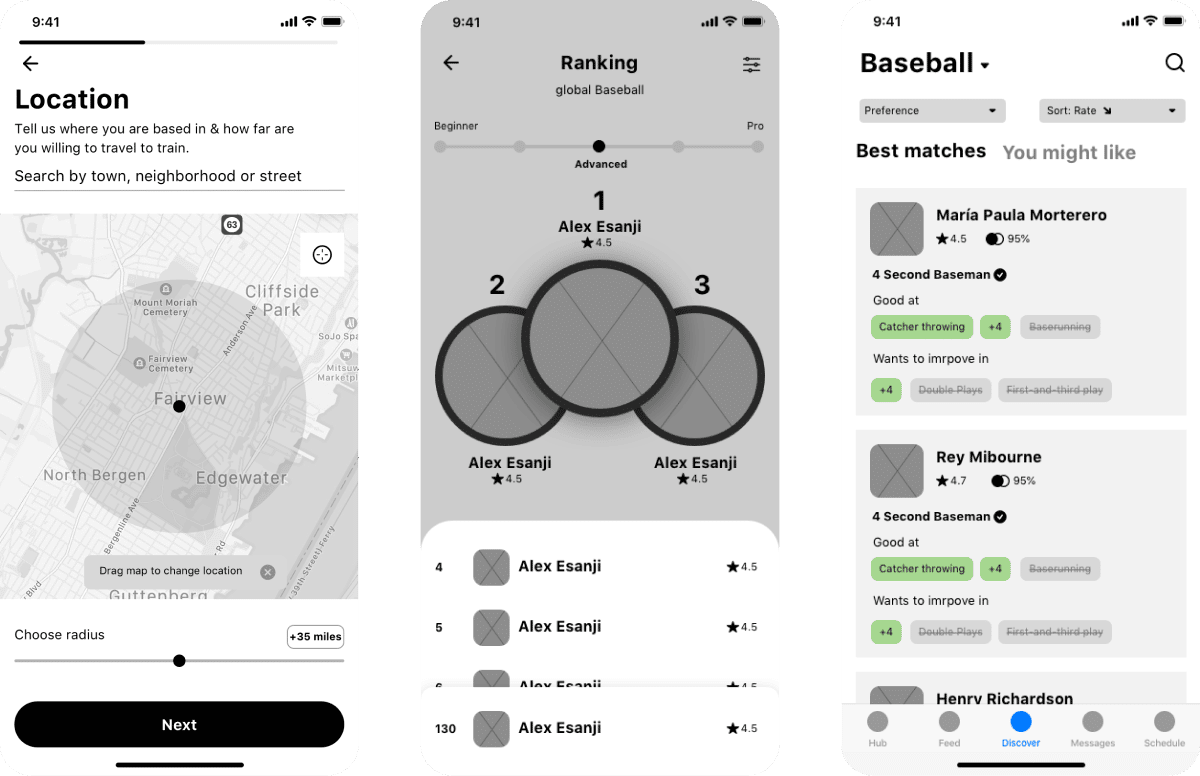 Sport Mobile App Development Solution for TrainingHub | Miquido