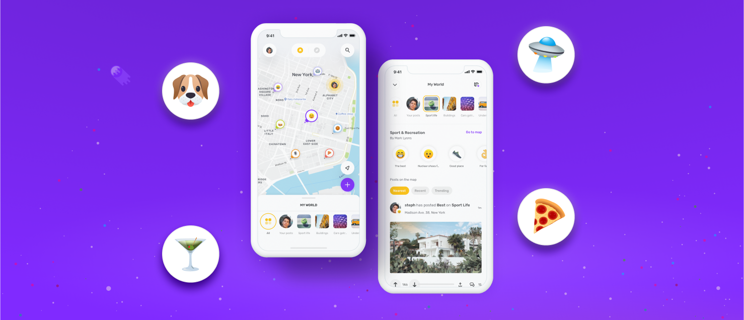 YouMap - network mapping mobile app solution