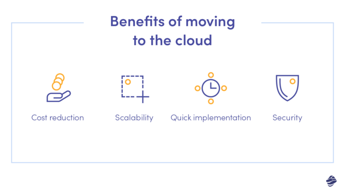 Benefits of moving to the cloud