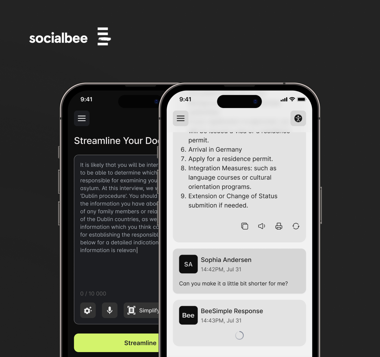 Social Bee - InfoSys Development Portfolio