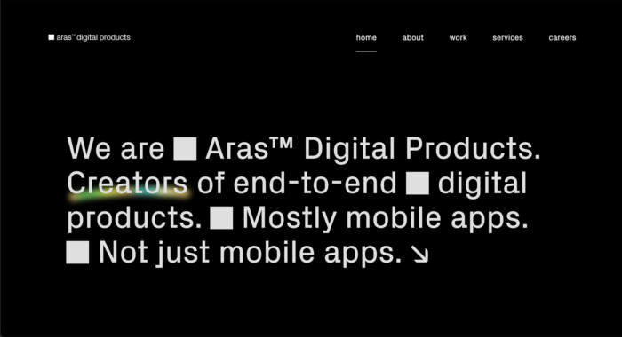 Top digital product design firms - Aras