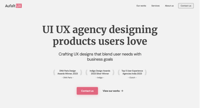 Top digital product design firms - Aufait