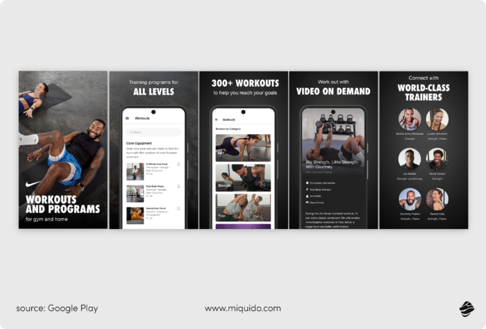 ai in mobile apps Nike