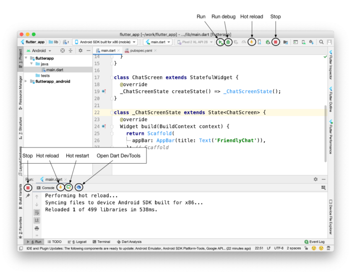 Flutter App Performance: Best Practices, Monitoring, Optimization: Hot Reload Flutter Feature