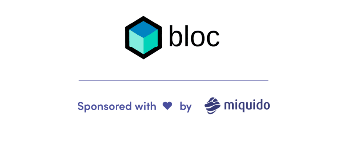 Miquido sponsors Bloc - state management Flutter library