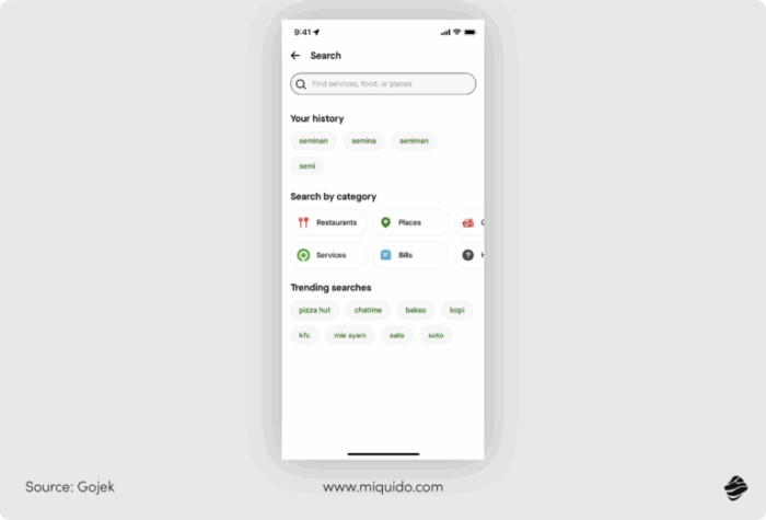 Gojek app by miquido