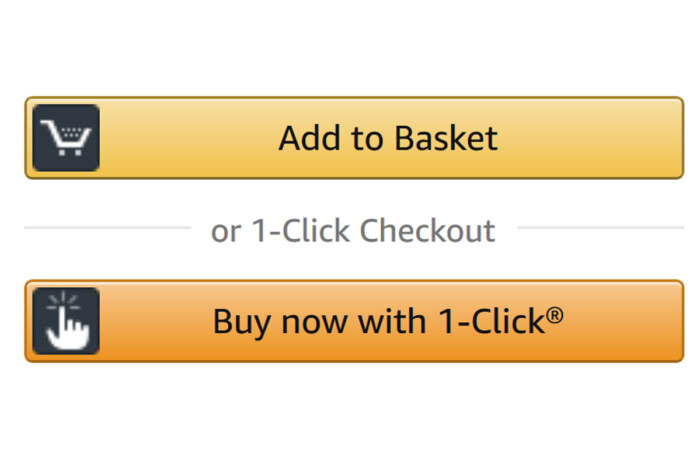 Amazon one-click purchase option