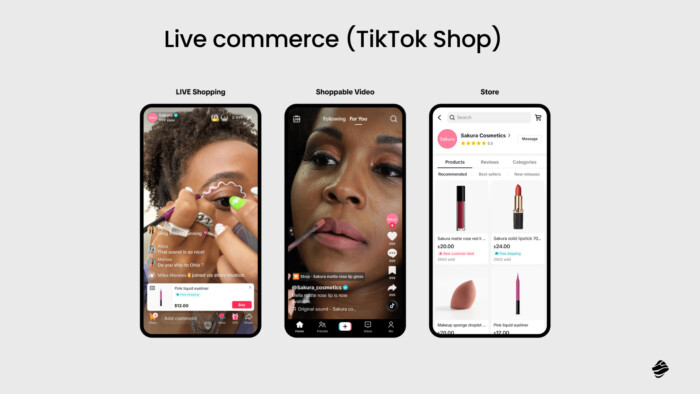 live commerce tik tok shop