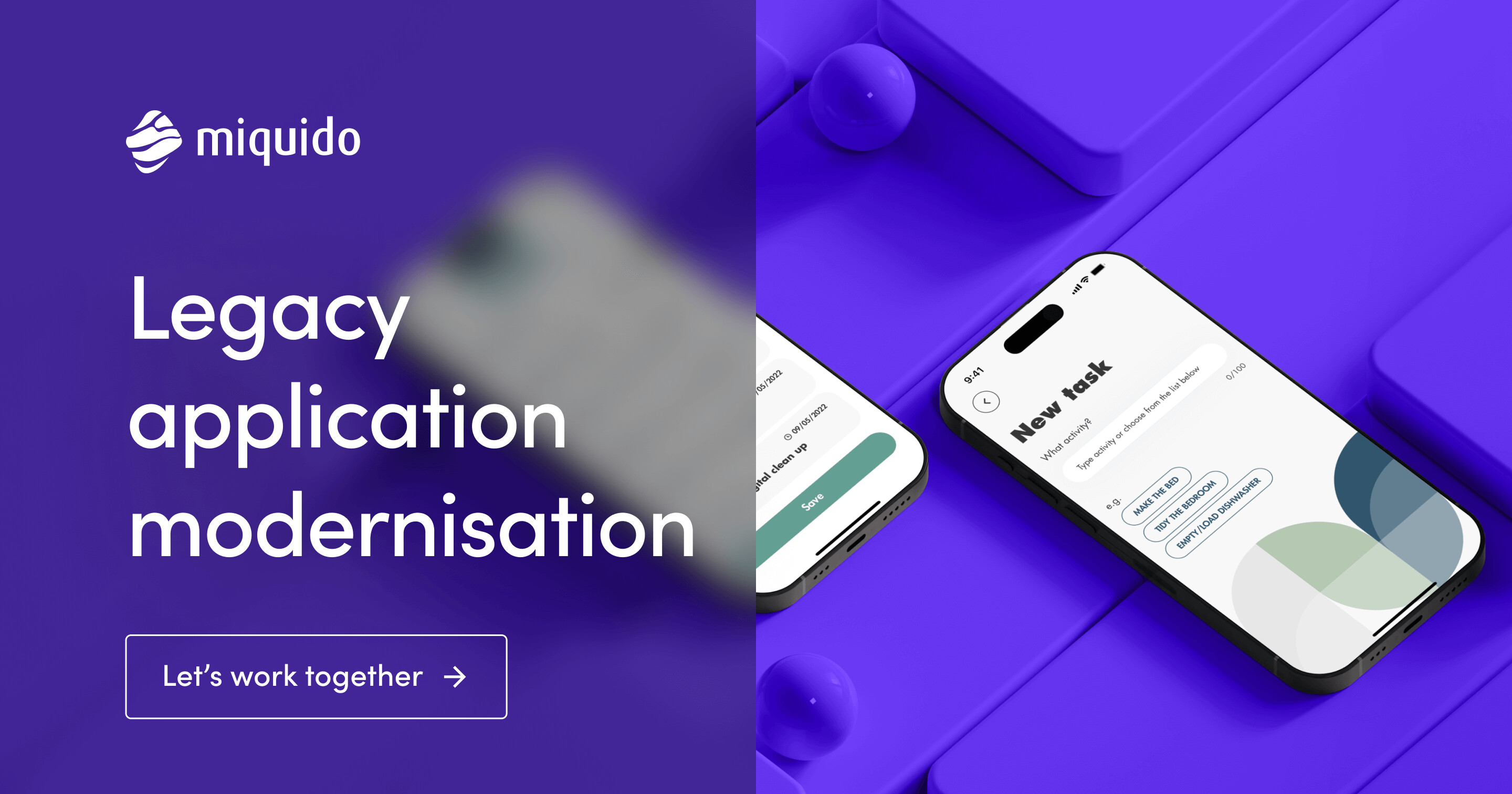 Legacy App Modernization Services| Miquido
