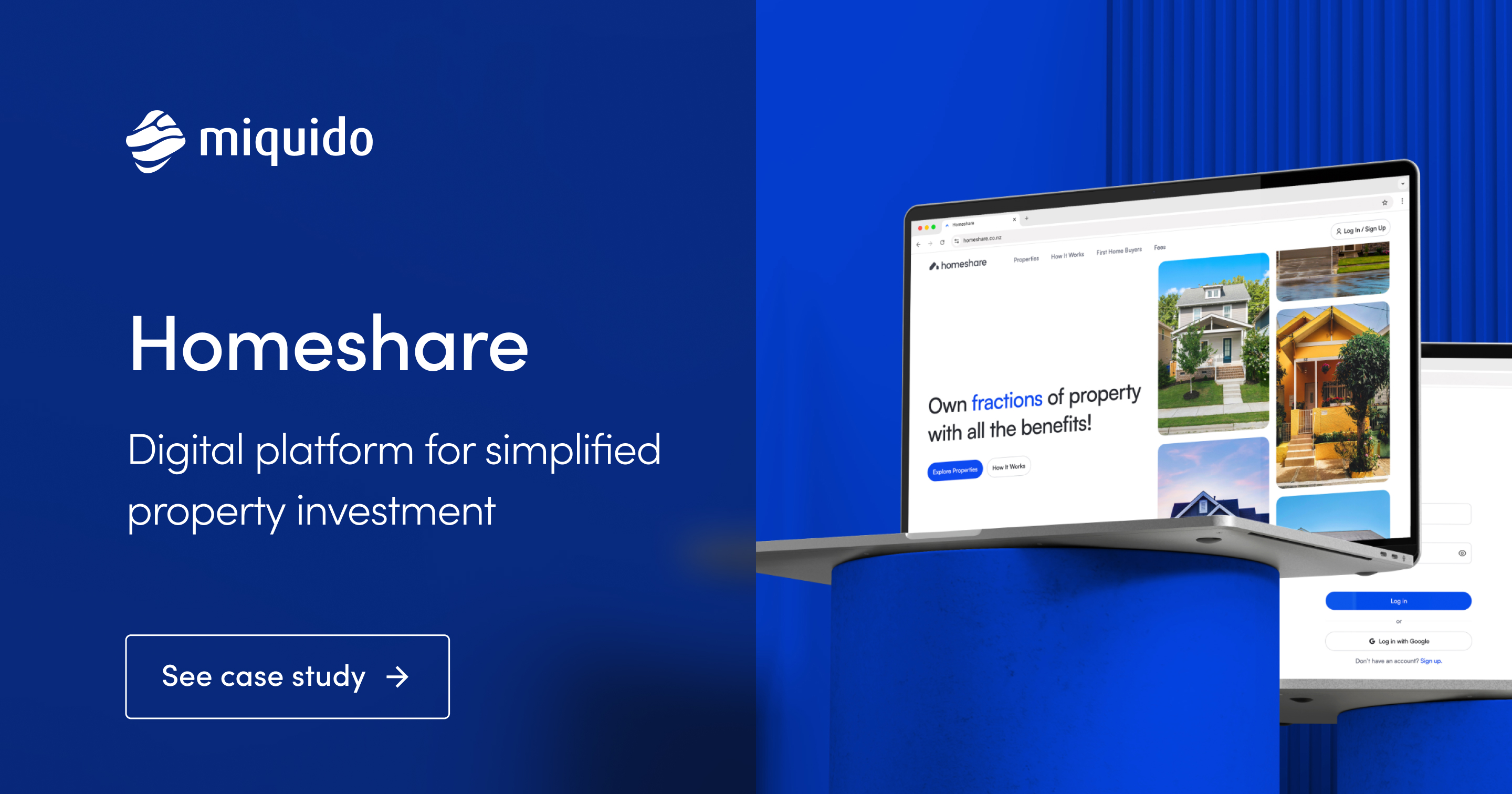 Fractional Property Investment Platform for Homeshare | Miquido