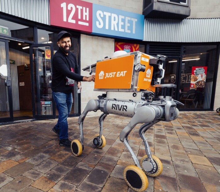 automated delivery just eat robots