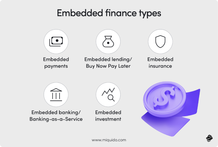 embedded finance types
