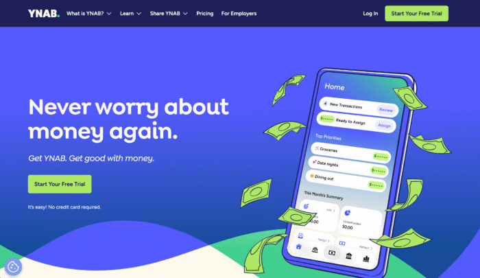 ynab top fintech apps 2025
