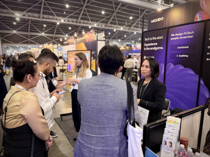 Miquido's team at the Singapore FinTech Festival