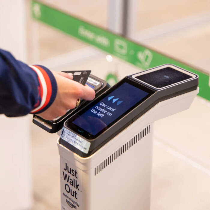 image recognition self checkout Amazon