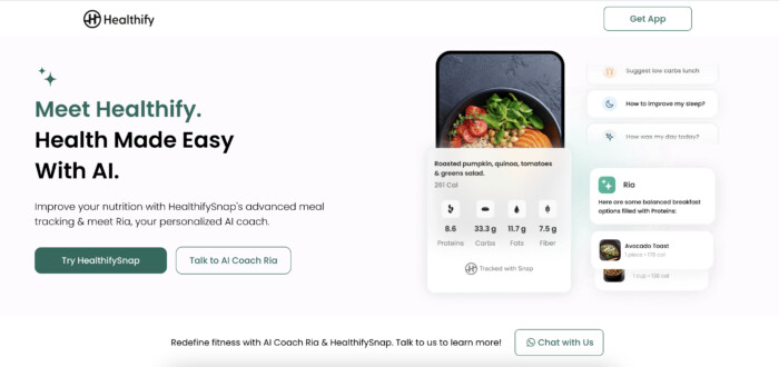 Healthify healthcare mobile app