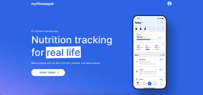 MyFitnessPal healthcare mobile app