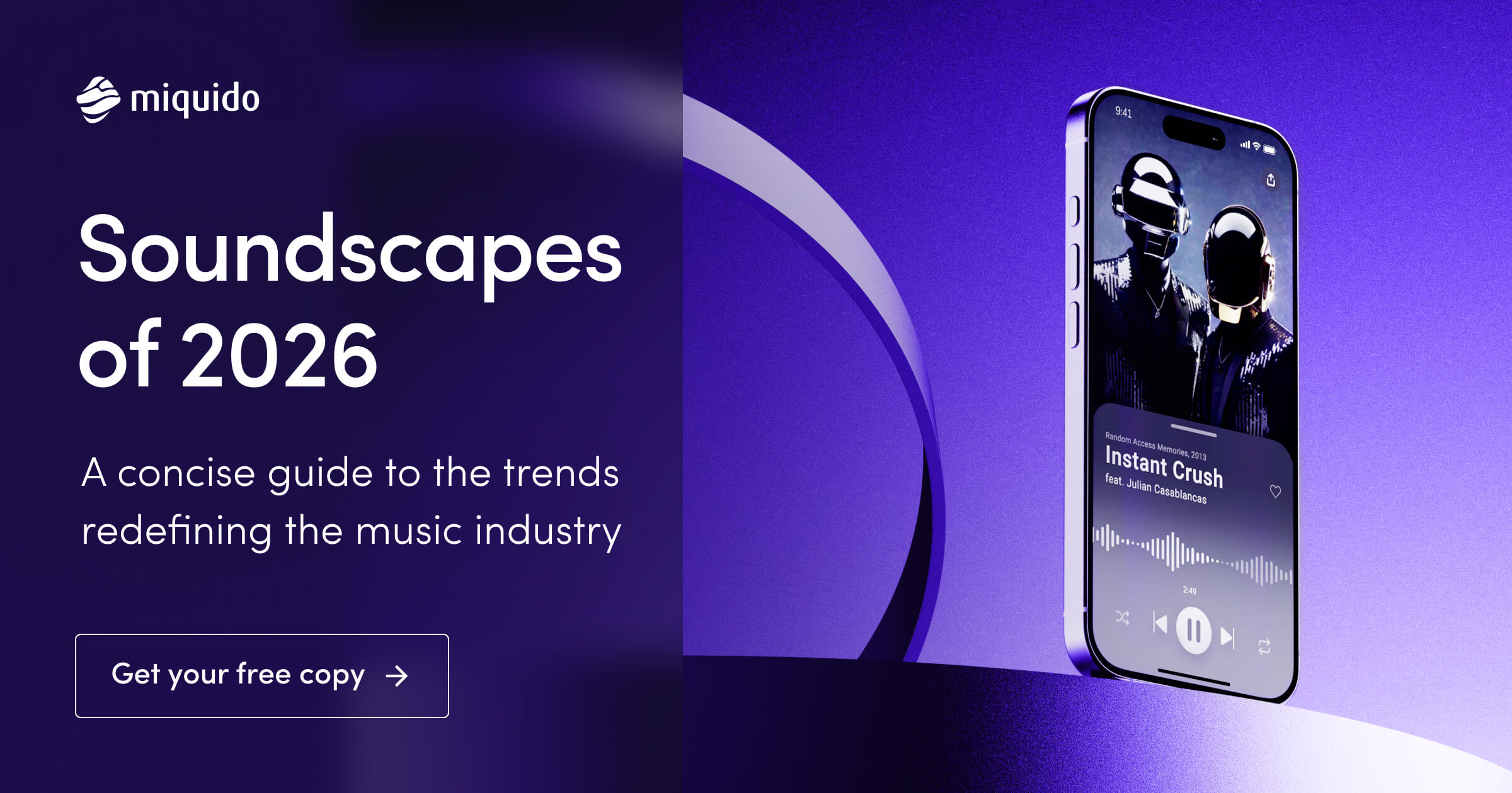 The End of Passive Listening: Miquido Identifies Massive Market Gaps in Music & Entertainment with "Soundscapes of 2026" Report