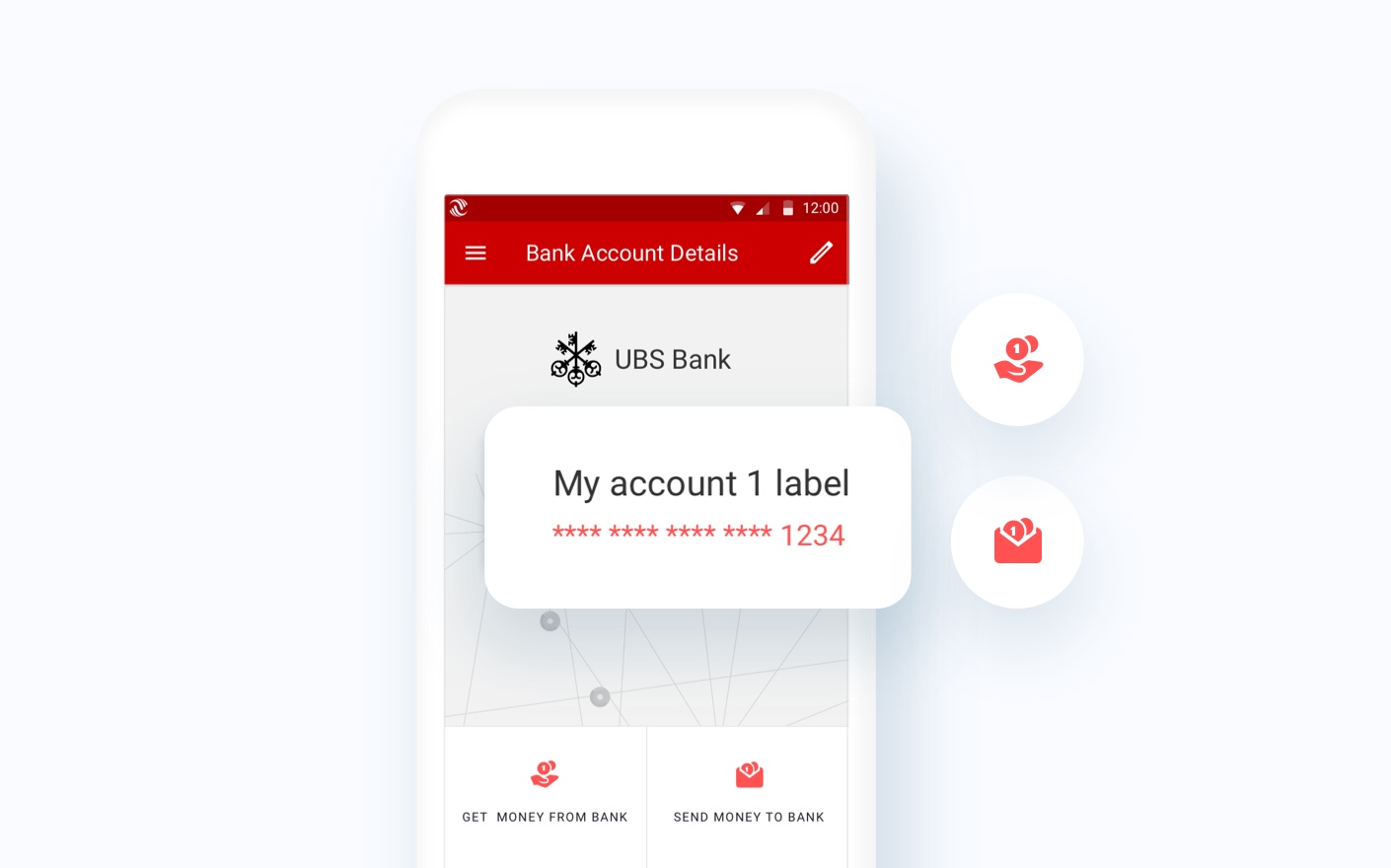 Monetas app interface