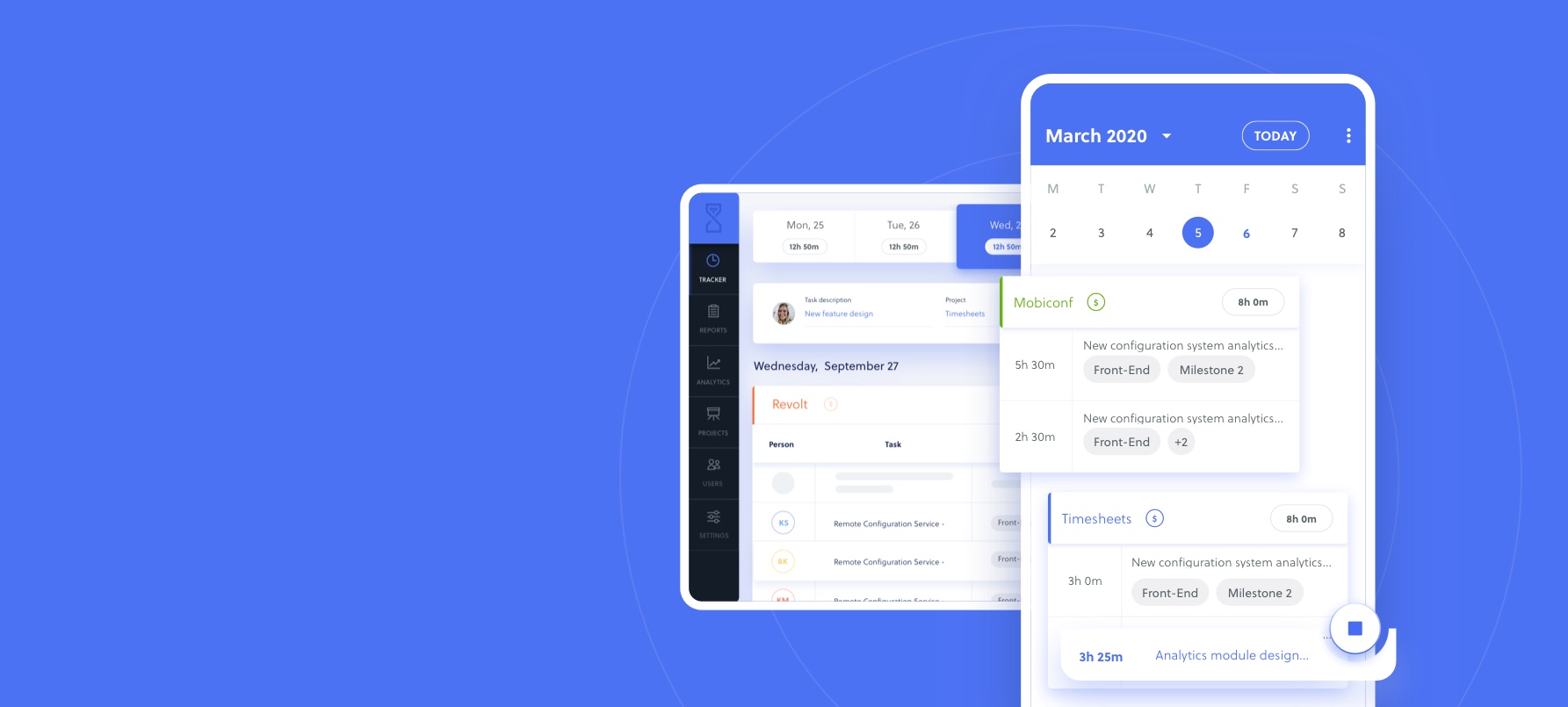 Time Tracking App Development Timesheets Miquido Portfolio Nice app to keep track of hours worked b. timesheets miquido portfolio